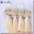 Alibaba Wholesale Remy Hight Grade Hair 2g micro anillo extensiones de cabello en bucle